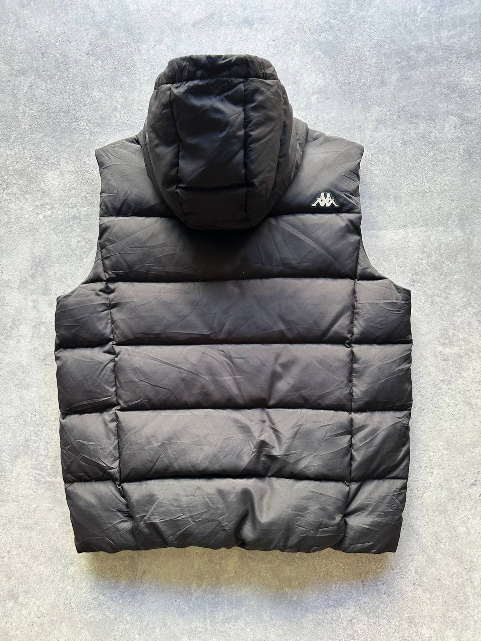 Kappa Smanicato Bomber Cappuccio Gilet Uomo (2XL)
