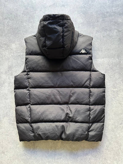 Kappa Smanicato Bomber Cappuccio Gilet Uomo (2XL)