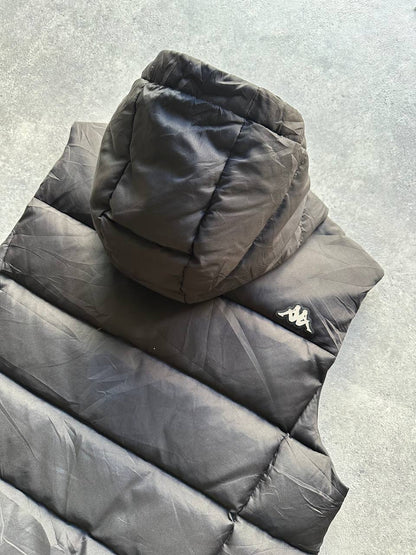 Kappa Smanicato Bomber Cappuccio Gilet Uomo (2XL)