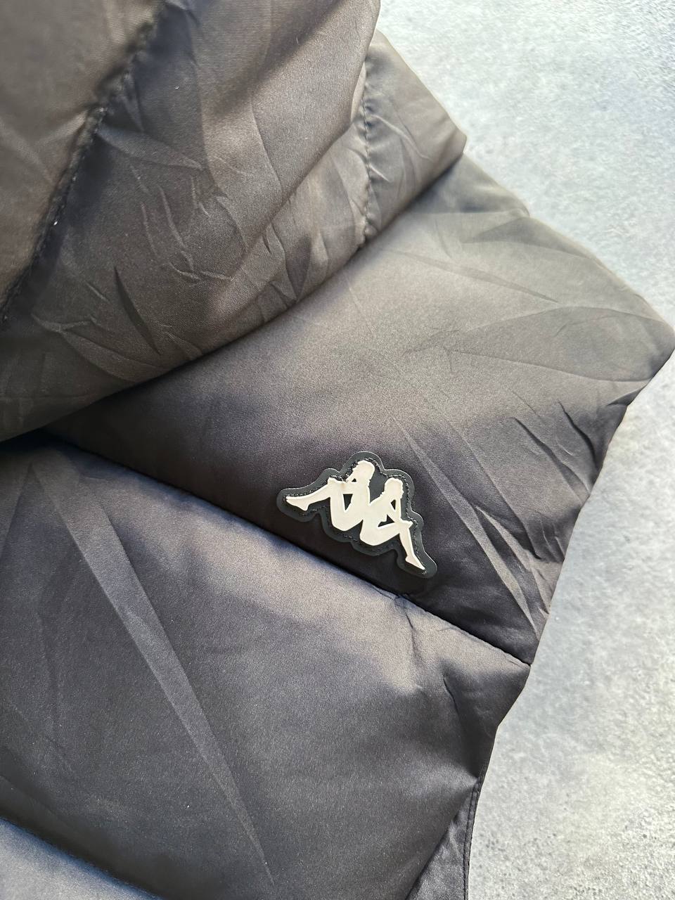 Kappa Smanicato Bomber Cappuccio Gilet Uomo (2XL)