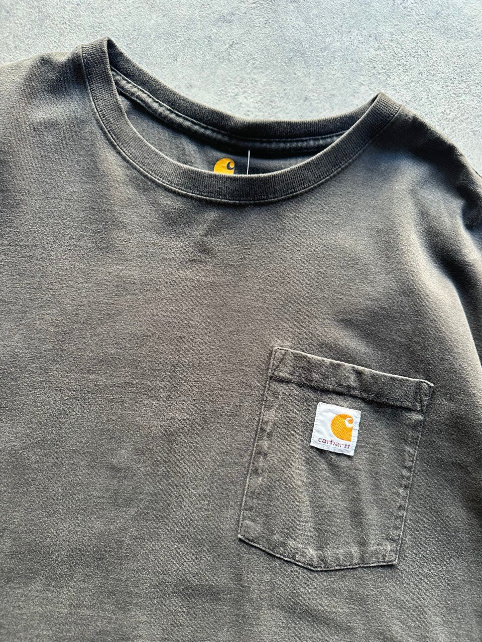 Carhartt T-shirt a Manica Lunga con Taschino Long Shirt USA Uomo (2XL)