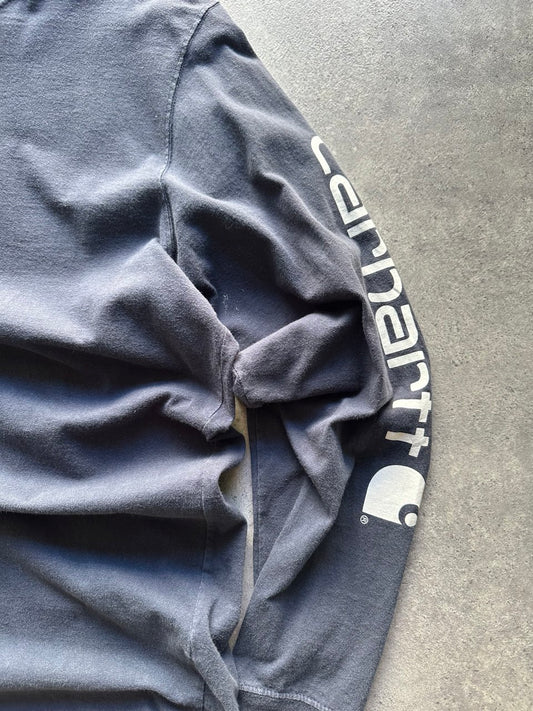 Carhartt T-shirt a Manica Lunga con Stampa Long Shirt USA Uomo (XL)