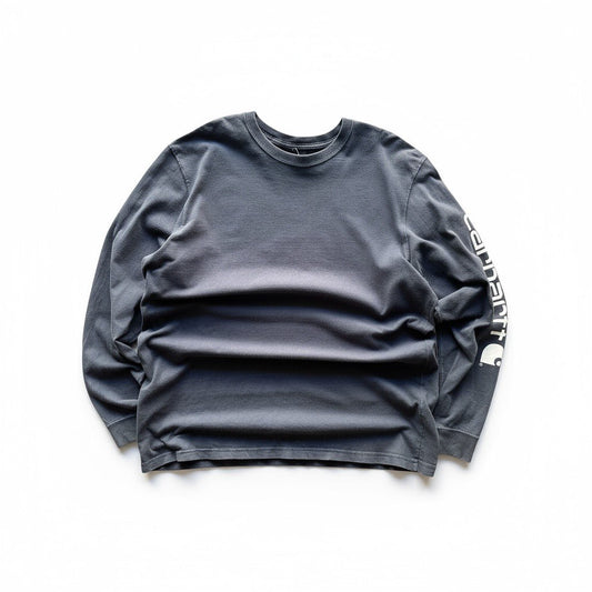 Carhartt T-shirt a Manica Lunga con Stampa Long Shirt USA Uomo (XL)