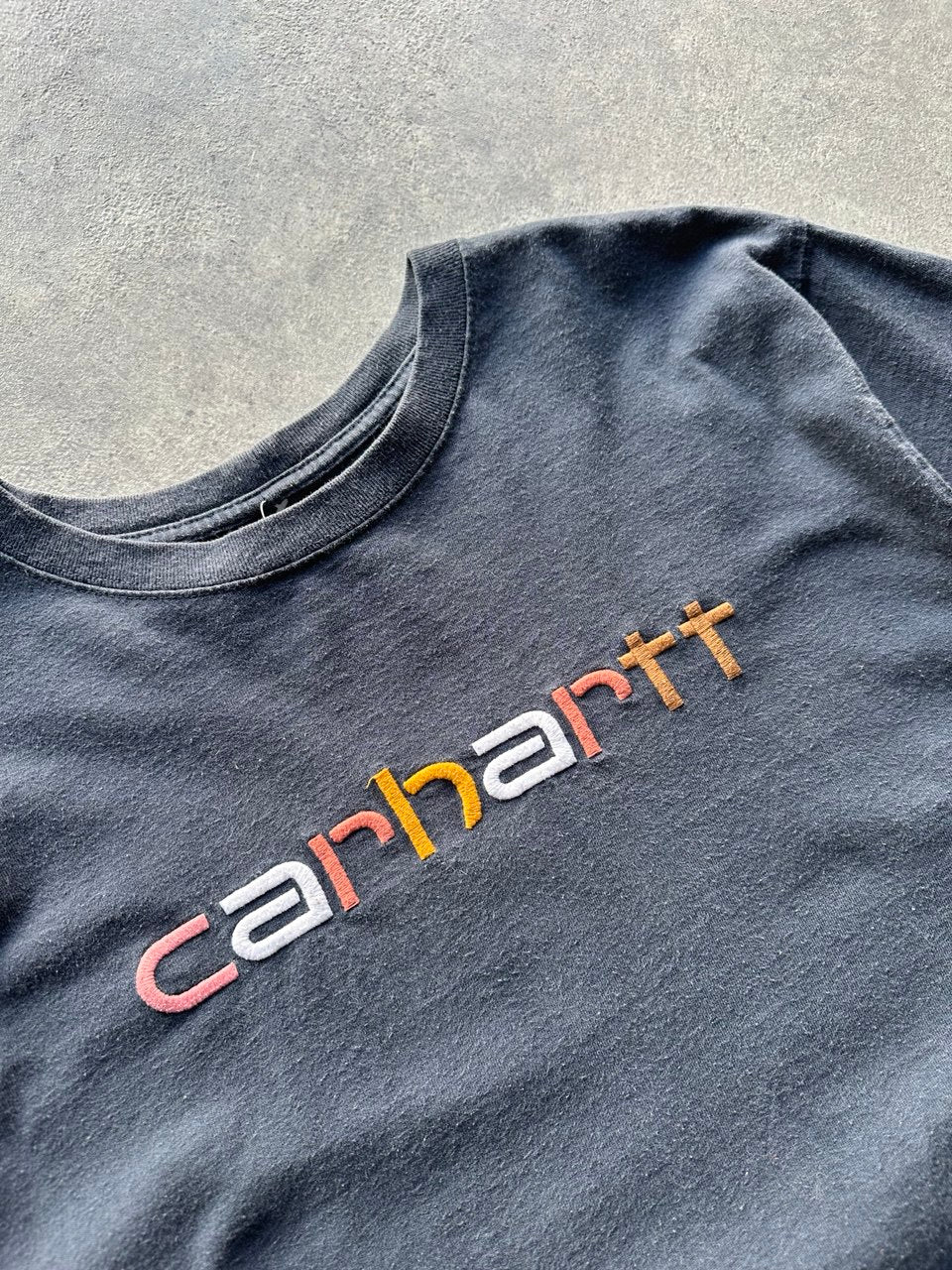 Carhartt T-shirt Big Logo Ricamato USA Uomo/Donna (XL)