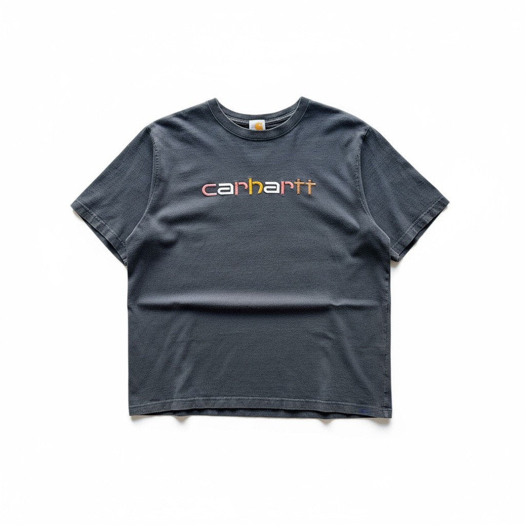 Carhartt T-shirt Big Logo Ricamato USA Uomo/Donna (XL)