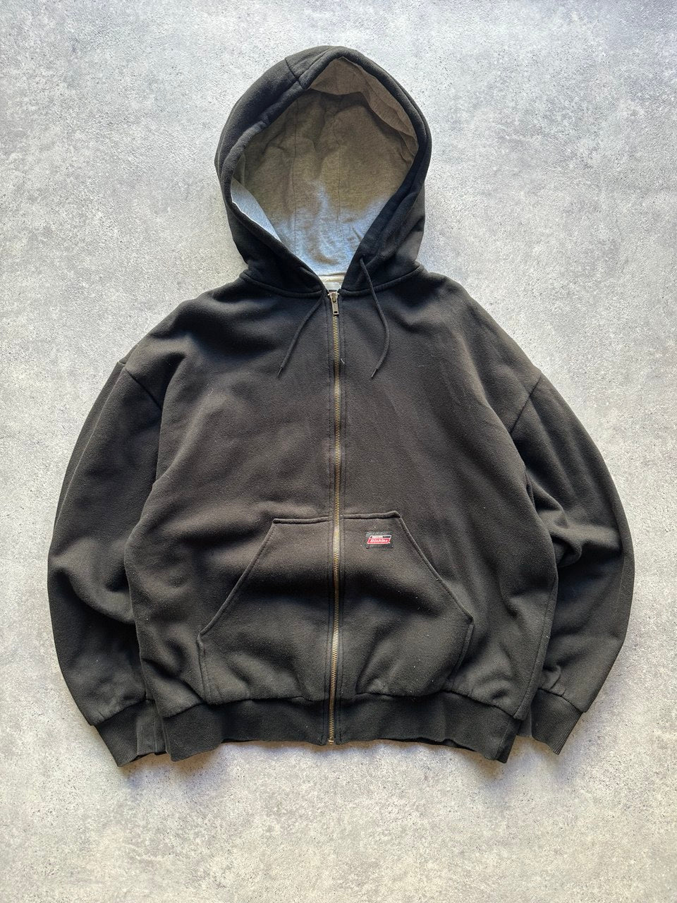 Dickies Felpa con Zip e Cappuccio e Tasca Frontale Hoodie USA Uomo (L)