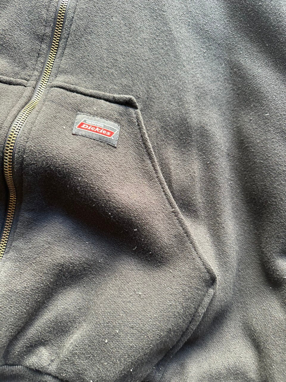 Dickies Felpa con Zip e Cappuccio e Tasca Frontale Hoodie USA Uomo (L)