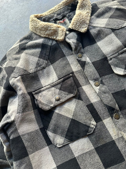 Dickies Giacca Imbottita con Bottoni e Colletto Vintage USA Jacket Uomo (M)