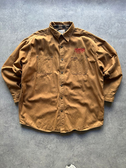 Carhartt Camicia Pesante Imbottita Workwear Vintage USA Uomo (2XL)