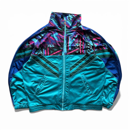 Fila Track-Top Vintage Crazy Jacket Team Sky Giacca Tuta Uomo/Donna (XL)