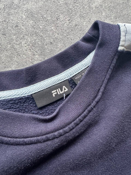Fila Felpa Girocollo Big Logo Vintage Sweatshirt Uomo (M)
