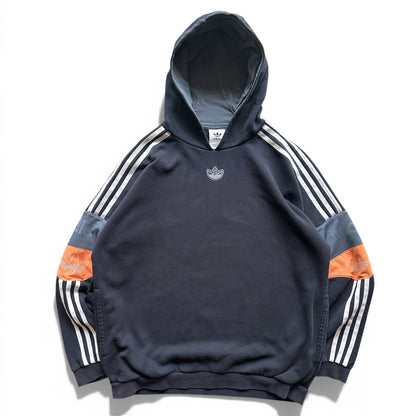 Adidas Felpa Cappuccio Logo Cucito Hoodie Uomo/Donna (M)