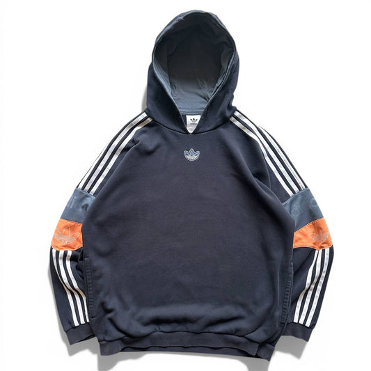 Adidas Felpa Cappuccio Logo Cucito Hoodie Uomo/Donna (M)