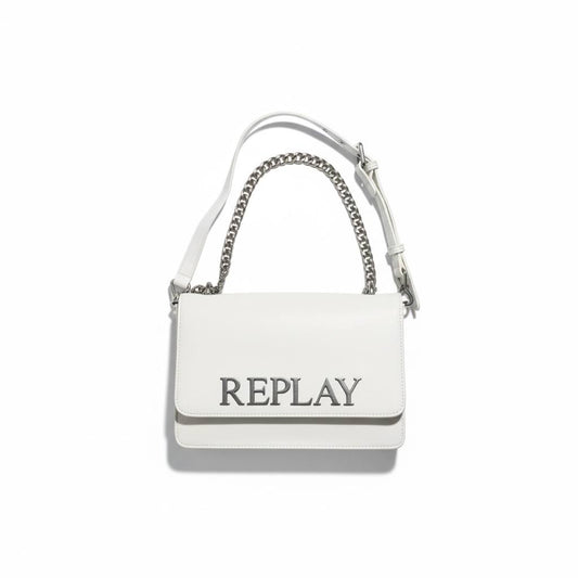Replay Borsetta a Tracolla Rigida con Catenina Bag Donna (Regolabile)
