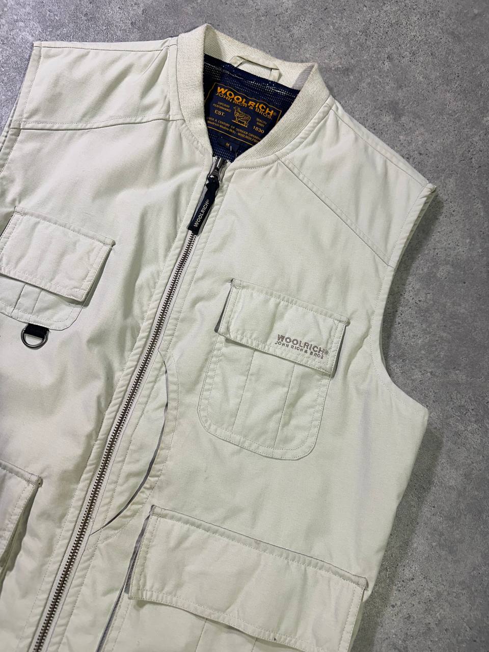 Woolrich Smanicato Logo Ricamato Gilet Uomo (M)