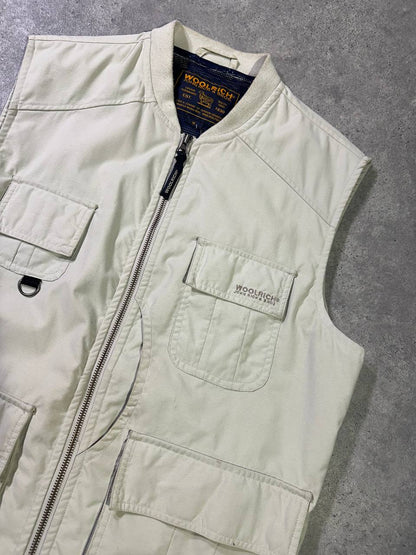 Woolrich Smanicato Logo Ricamato Gilet Uomo (M)