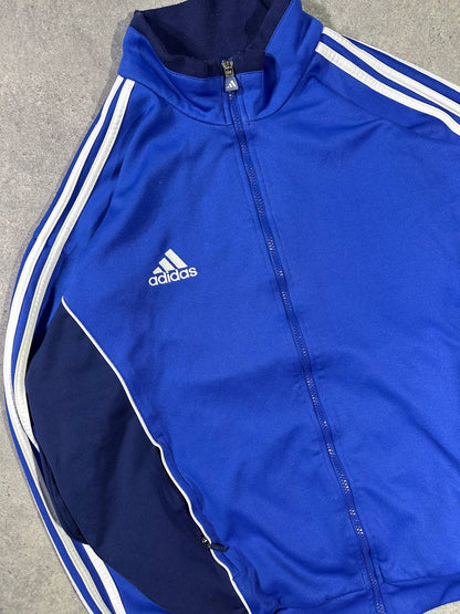 Adidas Giacca Tuta Logo Ricamato Vintage Track-Top Unisex (L)