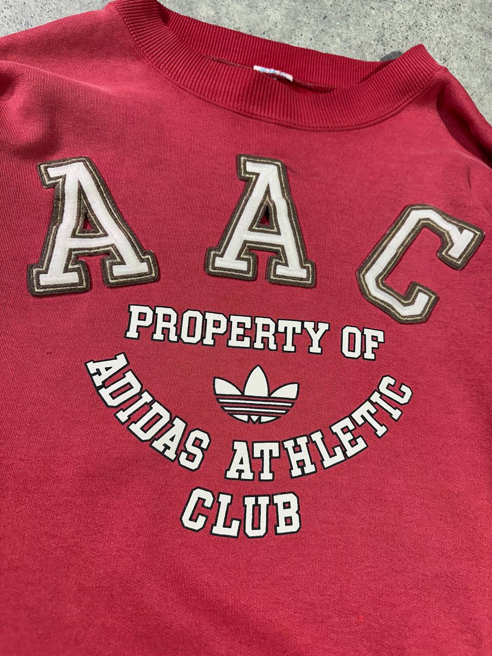 Adidas Felpa Girocollo Big Logo Vintage Sweatshirt Uomo (XL)