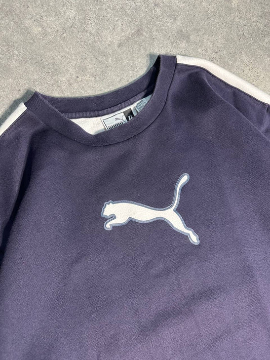 Puma Felpa Girocollo Big Logo Sweatshirt Uomo (XL)