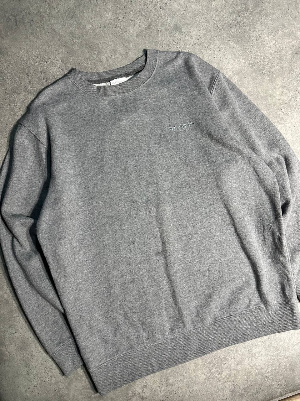 Columbia Felpa Girocollo Logo Ricamato USA Sweatshirt Uomo (L)