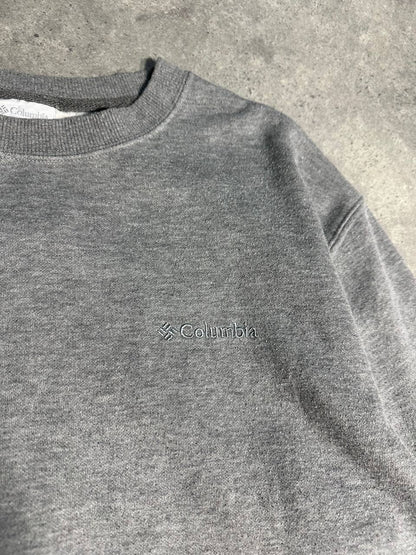 Columbia Felpa Girocollo Logo Ricamato USA Sweatshirt Uomo (L)