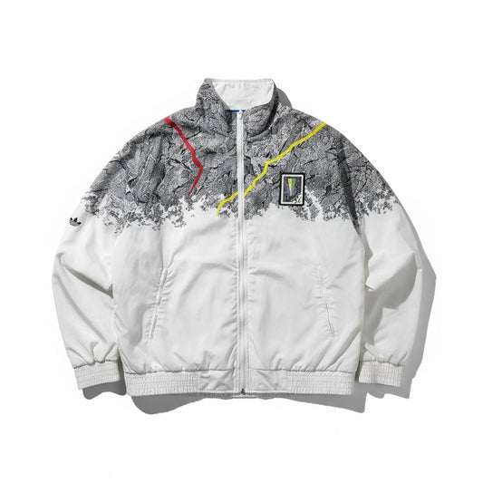 Adidas Giacca Tuta Stefan Edberg Vintage 80's Track-Top Uomo/Donna (L/XL)