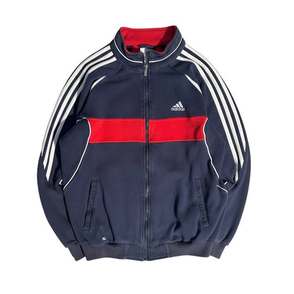 Adidas Felpa Zip Vintage Sweatshirt Uomo (M/L)