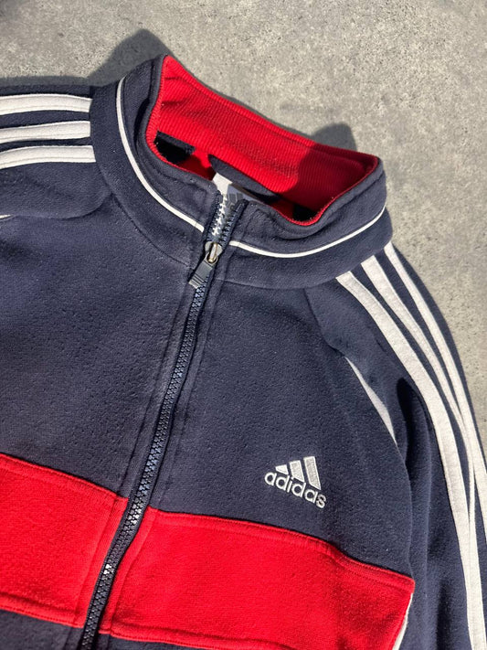 Adidas Felpa Zip Vintage Sweatshirt Uomo (M/L)