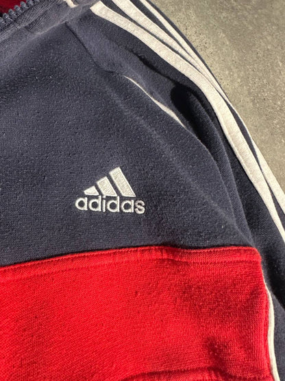 Adidas Felpa Zip Vintage Sweatshirt Uomo (M/L)