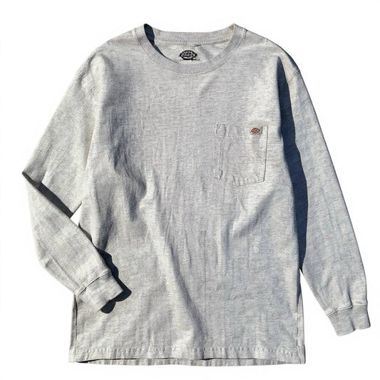 Dickies T-Shirt Maniche Lunghe con Taschino Long Shirt Uomo (L)