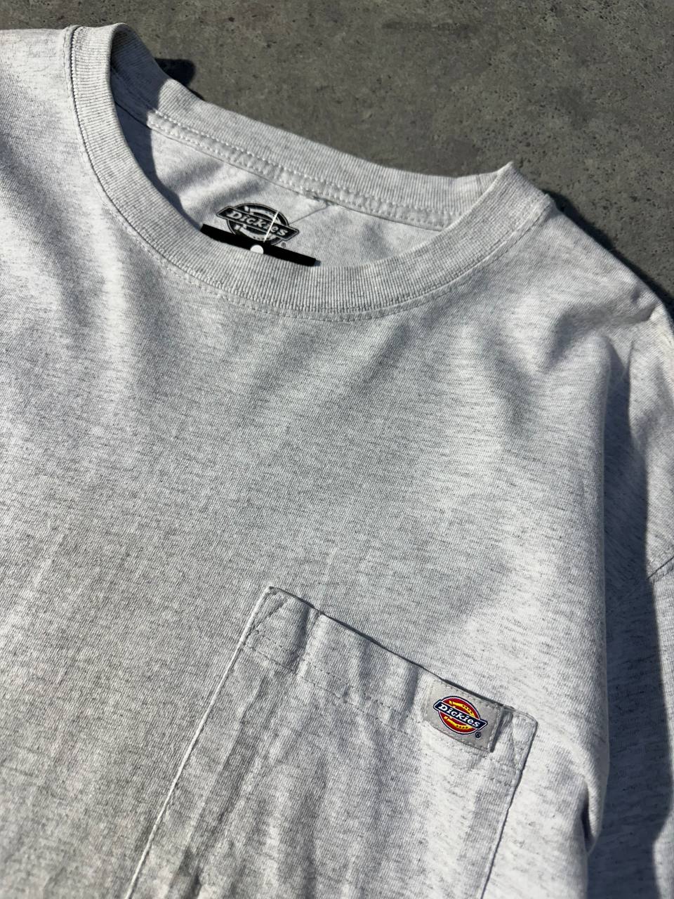 Dickies T-Shirt Maniche Lunghe con Taschino Long Shirt Uomo (L)