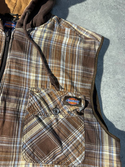 Dickies Smanicato Imbottito con Cappuccio Vintage USA Uomo (M)