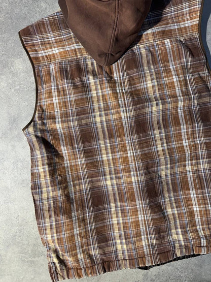 Dickies Smanicato Imbottito con Cappuccio Vintage USA Uomo (M)