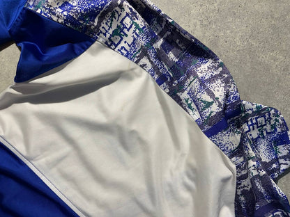 Sergio Tacchini Track-Top Giacca Tuta Vintage Logo Cucito Uomo (L)