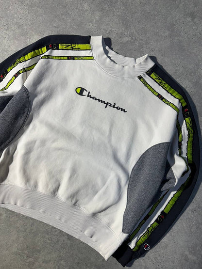 Champion Felpa Girocollo Big Logo Uomo/Donna (M)
