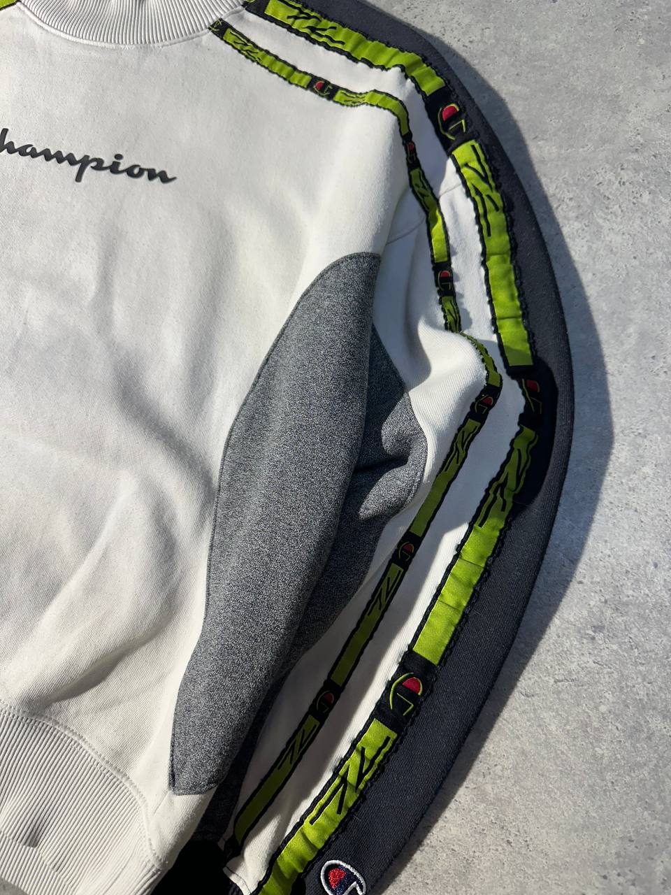 Champion Felpa Girocollo Big Logo Uomo/Donna (M)