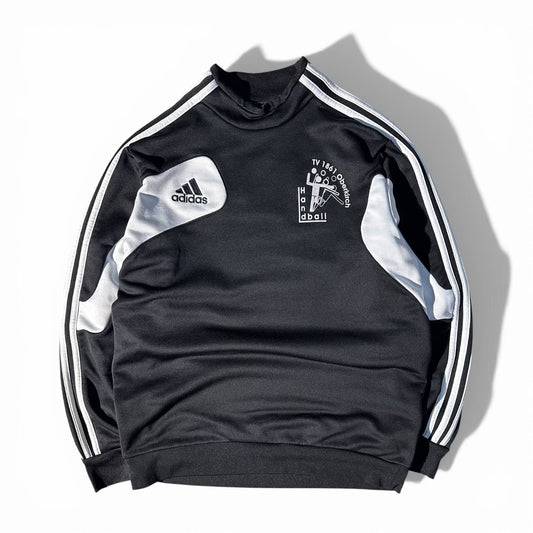 Adidas Felpa Girocollo Vintage Logo Ricamato Sweatshirt Uomo (M)