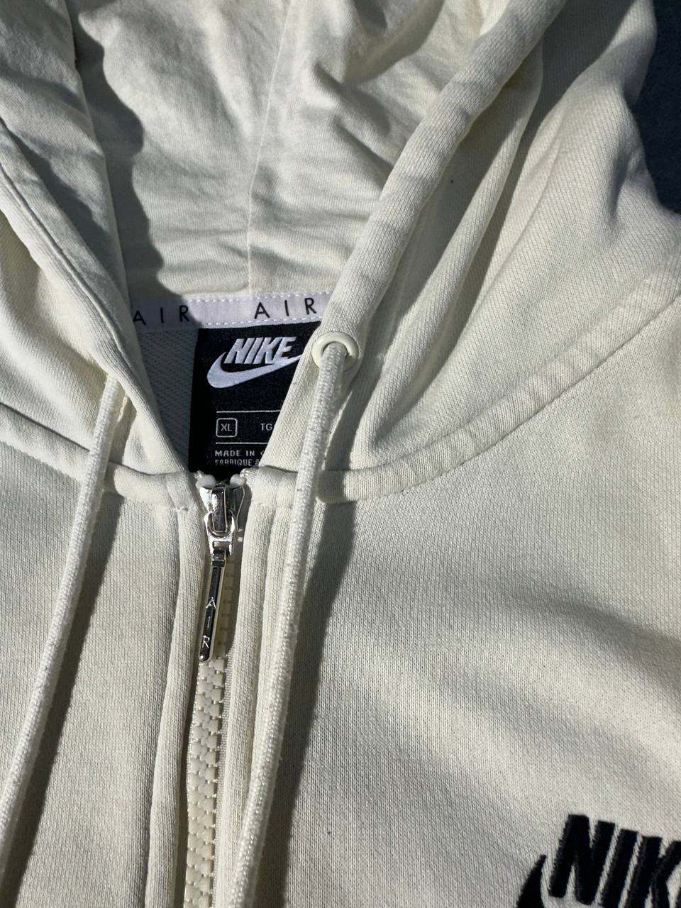 Nike Air Felpa con Cappuccio e Zip Hoodie USA Uomo/Donna (XL)