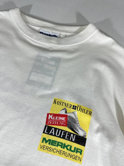 Reebok T-shirt Stampa Grande Anni '90 Uomo (XL)