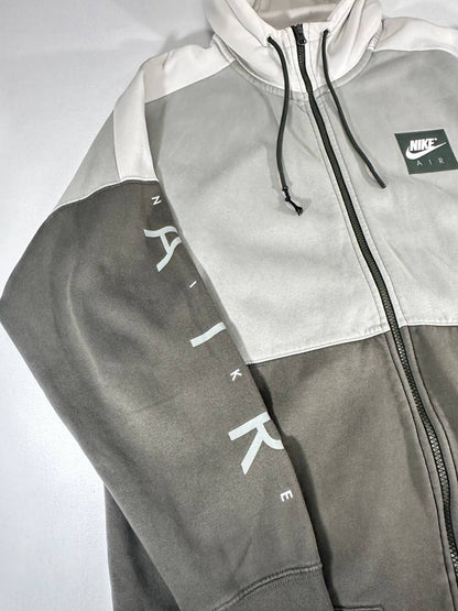 Nike Air Felpa Zip e Cappuccio Logo Stampato Uomo (XL)