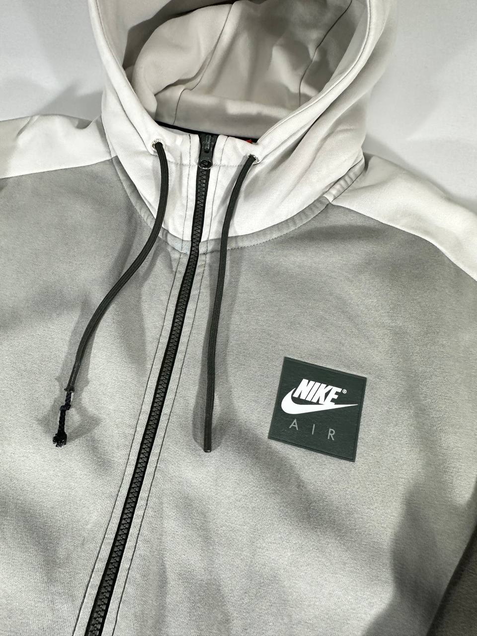 Nike Air Felpa Zip e Cappuccio Logo Stampato Uomo (XL)