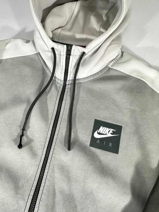 Nike Air Felpa Zip e Cappuccio Logo Stampato Uomo (XL)