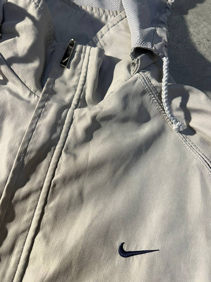 Nike Giacca Leggera con Cappuccio Logo Ricamato USA Uomo (XL/L)