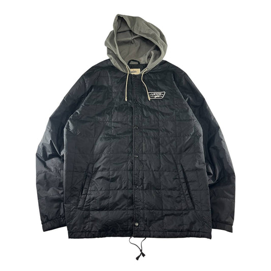 Vans Giacca Leggera con Cappuccio Trapuntata Vintage USA Uomo (XL)