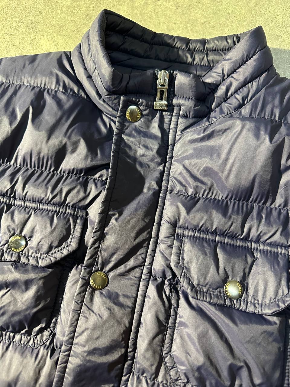 Moncler Light Puffer Navy 2010 Giacca Trapuntata Uomo (XL/L)