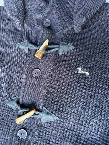 Harmont & Blaine Cardigan con Cappuccio Maglia Larga Lana e Cashmere Uomo (2XL)