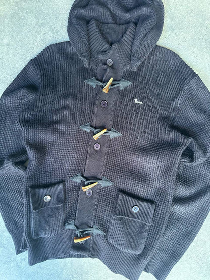 Harmont & Blaine Cardigan con Cappuccio Maglia Larga Lana e Cashmere Uomo (2XL)