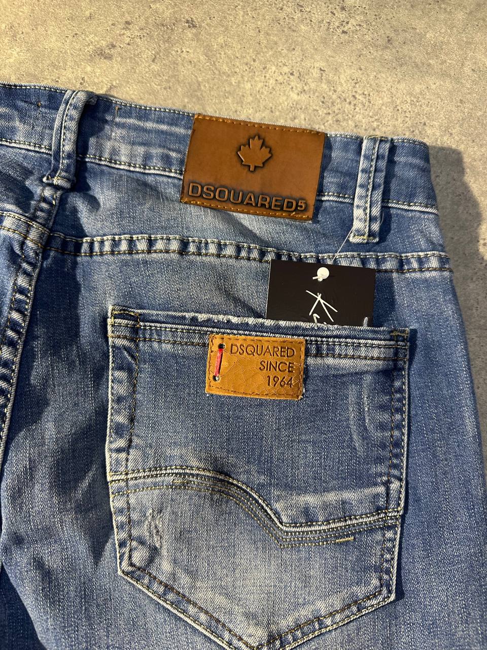 Dsquared2 Jeans Denim Vintage anni 2000 Slim Uomo (46 IT)