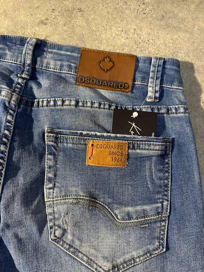 Dsquared2 Jeans Denim Vintage anni 2000 Slim Uomo (46 IT)