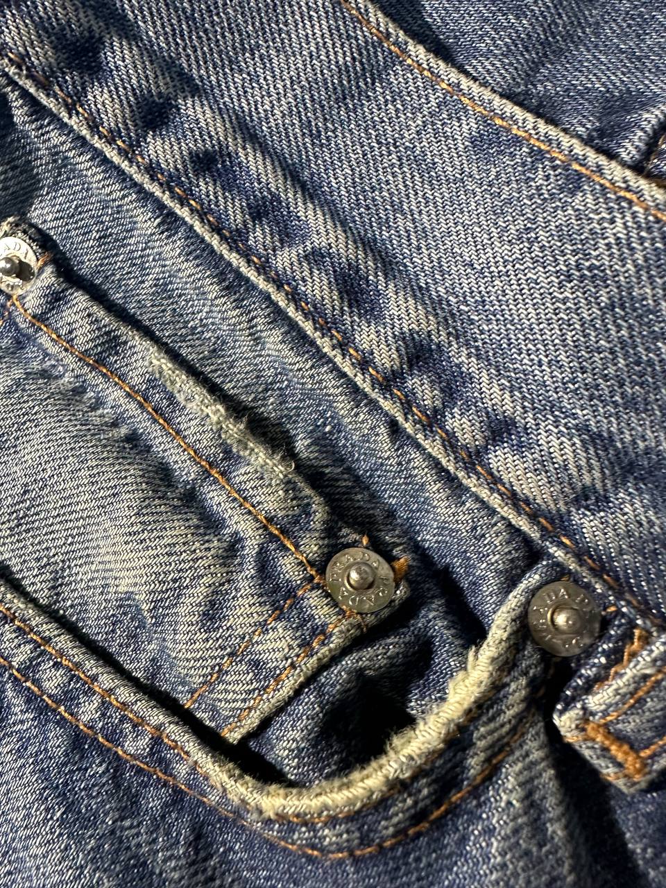 Prada Straight Fit Jeans Denim Anni 2000 Vintage Uomo (46 IT)